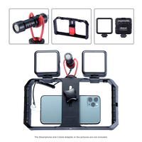 Ulanzi U Rig Pro Smartphone wideo Rig Hand Grip Filmmaking Case telefon stabilizator wideo ręczny statyw do iPhone Android 1